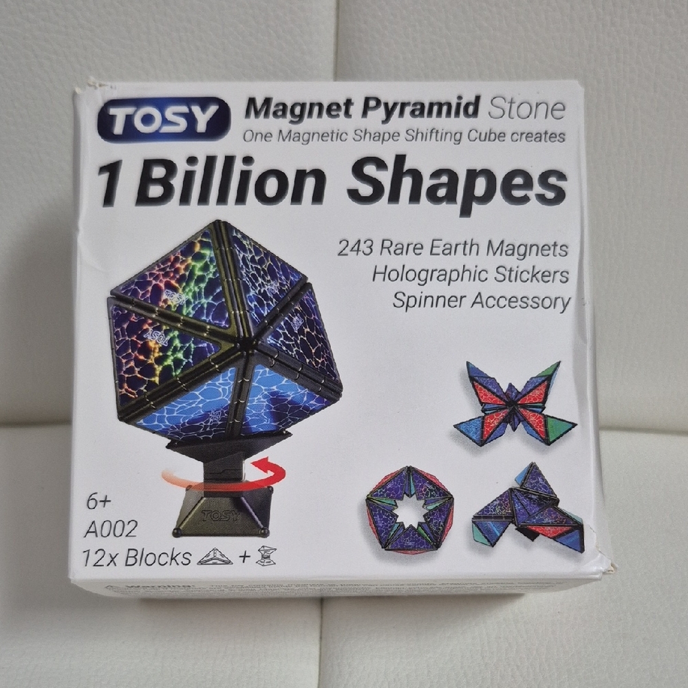 TOSY Magnet Pyramid Stone 1 Billion Shapes